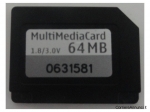 Scheda Di Memoria  Multimedia MMC 64 MB