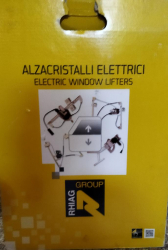 Alzacristallo elettrico anteriore sinistro RHIAG Golf 3