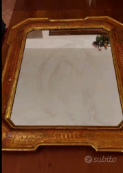 Antica specchiera fine XIX stile Luigi Filippo