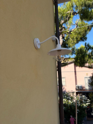Applique da esterno colore bianco