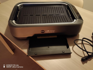 Bistecchiera Elettrica Con Aspiratore