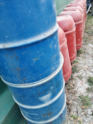 Botti per depositare prodotti agricoli