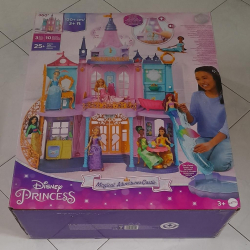 Castello Barbie Principesse Disney HLW29-9633-Nuovo in garan