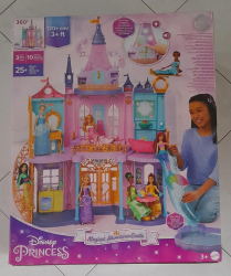Castello Barbie Principesse Disney HLW29-9633-Nuovo