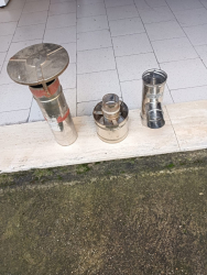 COMIGNOLI originali FLEX TUBI inox 18/10 vari diametri.