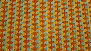 Coperta singola lavorata a mano
