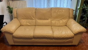 Divano 3 posti VERA PELLE