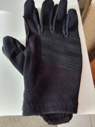 Guanti da ciclista neri,marca Rockrider