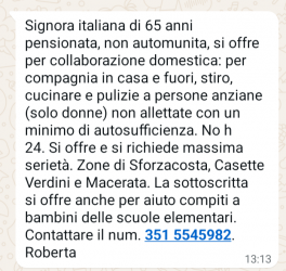 SIGNORA ITALIANA