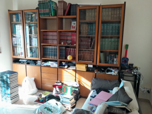 LIBRERIA IN LEGNO MASSELLO