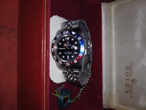 GMT MASTER JUBILEE PERPETUALREPLY corona rossa