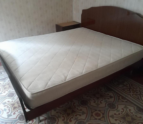 Materasso lana/cotone con molle, come nuovo,x un buon riposo