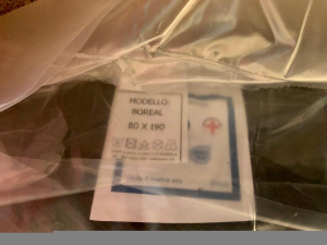 Materasso singolo UpNap Boreal in Mermory foam NUOVO