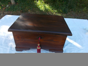 mini cassapanca cofanetto  vintage