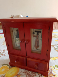 Mobiletto porta chiavi in legno