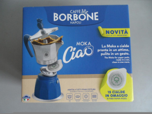 Moka a cialde caffè Borbone con piastra ad induzione NUOVA
