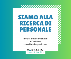 Si cerca Operaio termoidraulico