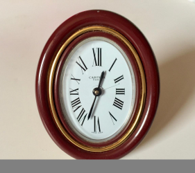 Orologio/Sveglia CARTIER PARIS Quarzo anni 80'