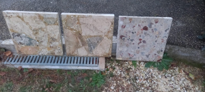 Piastrelle in marmettone 40x40