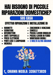 MANODOPERA A DOMICILIO/RIPARAZIONI