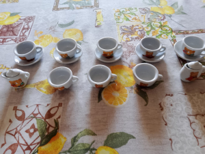 Servizio Tazzine bambole Orsacchiotti vintage
