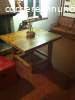 TAVOLO IN LEGNO MASSELLO DI QUERCIA ROVERE