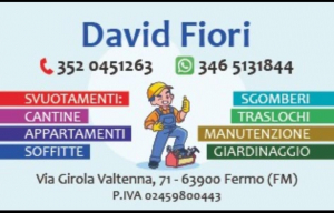 Traslochi, Sgomberi, Opere a verde
