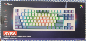 Trust GXT 872 Xyra TKL Tastiera Gaming Come Nuova