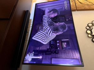 Tv Samsung 48pollici ultra Hd curvo schermo cinema