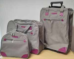 Valige Naj Oleari 3 pezzi coordinati-Trolley, Borsoni-NUOVE