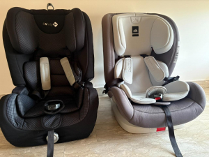 coppia di seggiolini bimbo per auto