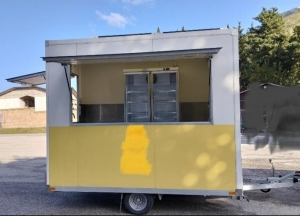 Vendo food truck rimorchio,autonegozio carrello