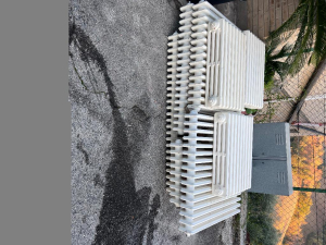 Vendo termosifoni in ghisa anni 70 riverniciati