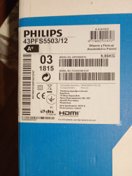TV Philips 43 pollici