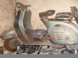 Vespa d'epoca vbb1
