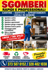 Vuotiamo cantine, garage, appartamenti