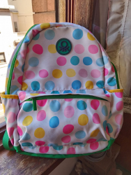 Zaino grande marca Benetton.